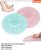 Foot Cleansing Pad Back cleansing exfoliating pad Non-slip Bath Mat Safety Shower Bathroom Mat Plastic Colorful Lazy Bath Massage Pad