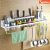 Multifunctional Kitchen Wall Storage Pot Lid Rack,Chopstick holder Hanging Pot Rack Organizers Wall Mounted, Kitchen Cooking Utensil Holder , Pan Hanger with 8 hooks